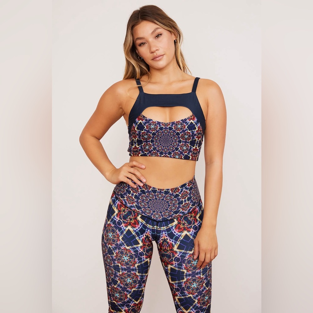 Moonlight Mandala Reversible Four-Way Top